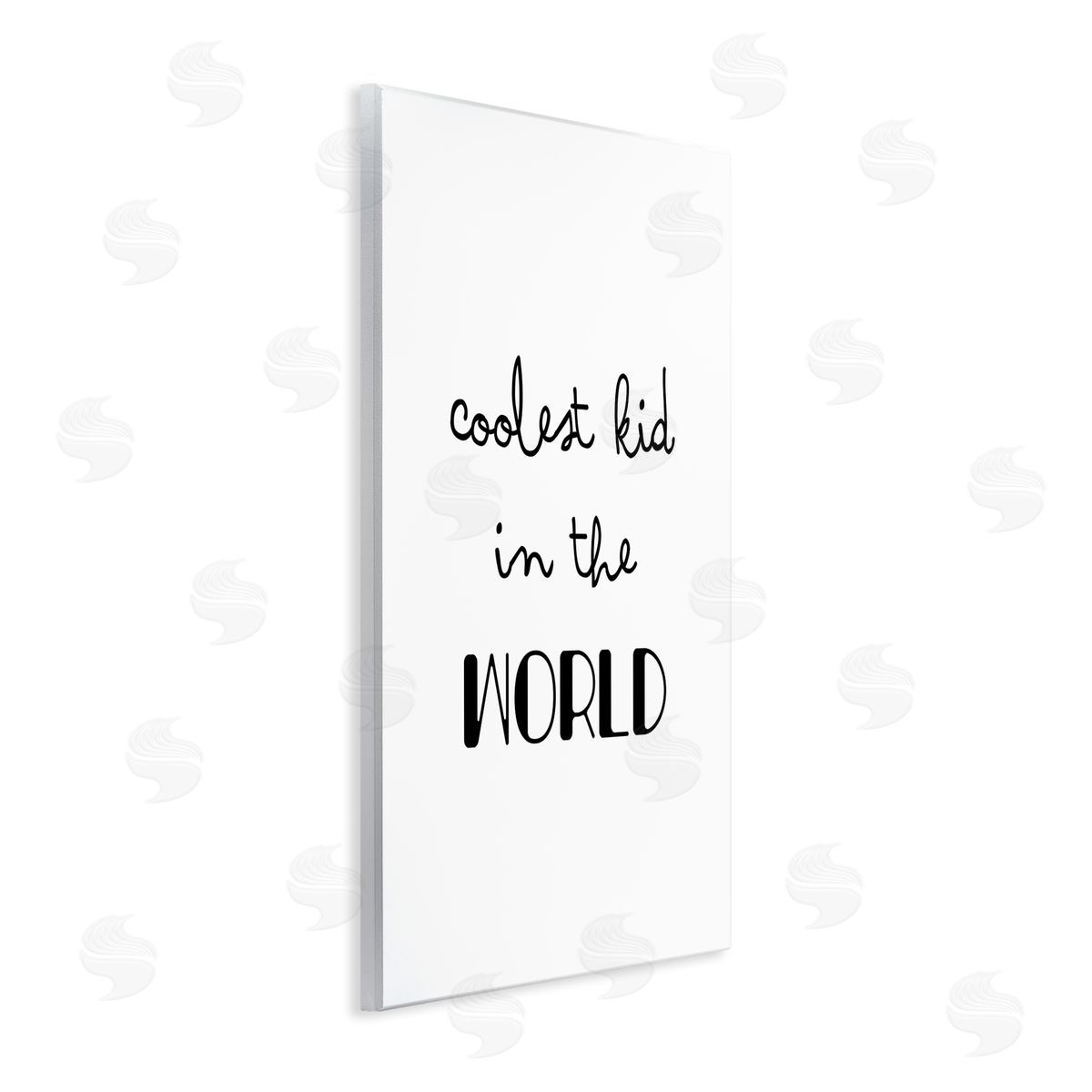 Coolest Kid In the World Wood Plaque Wall Art, Home Decor by Seven Trees