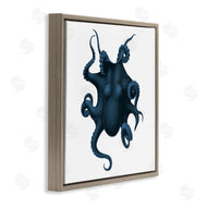 Seven Trees | Minimal Blue Octopus Aerial