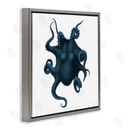 Seven Trees | Minimal Blue Octopus Aerial