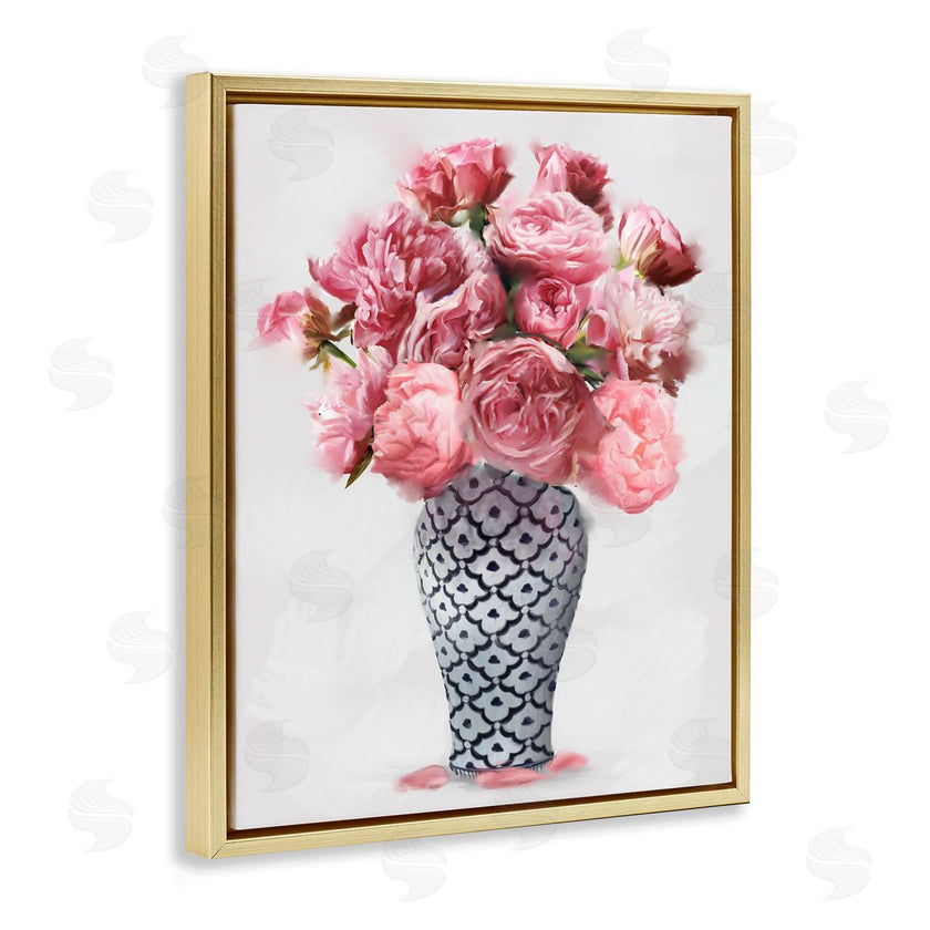 Ziwei Li | Elegant Pink Peony Bouquet