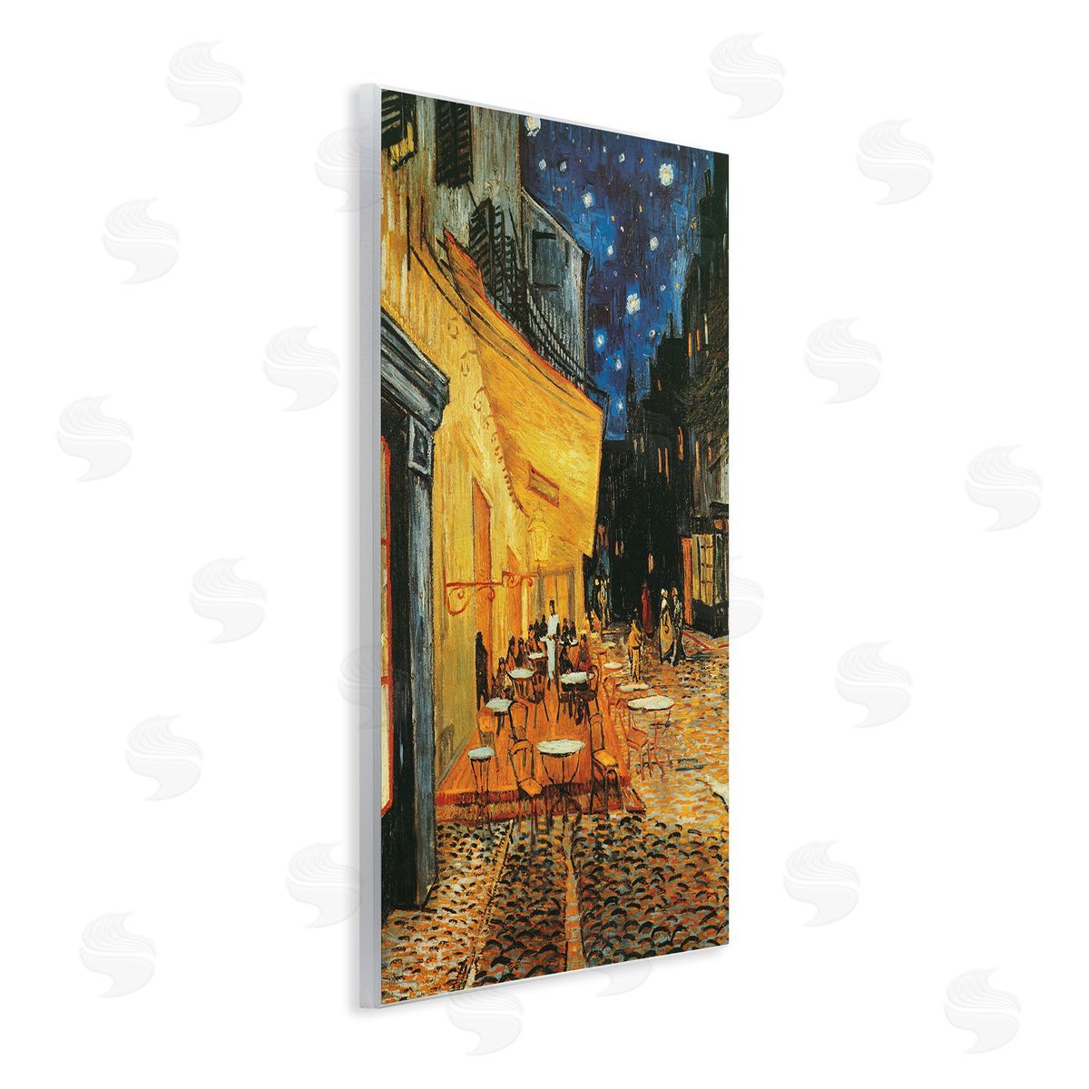 Cafe de Nuit Classical Painting Wood Plaque Wall Art, Home Decor by Vincent Van Gogh