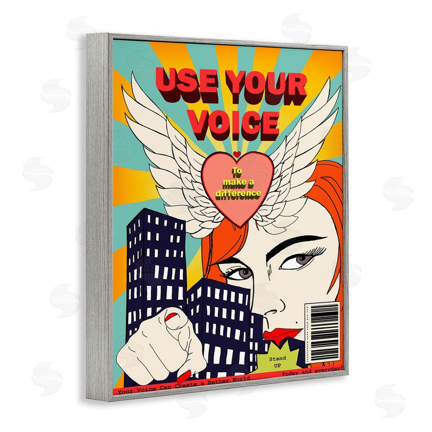 Sangita Bachelet | Use Your Voice Pop Art