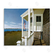 Zhen-Huan Lu | Cape House Porch with Flag