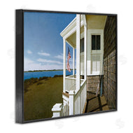 Zhen-Huan Lu | Cape House Porch with Flag