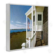 Zhen-Huan Lu | Cape House Porch with Flag