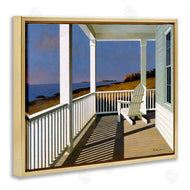 Zhen-Huan Lu | Cottage Porch with Beach Chair