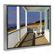 Zhen-Huan Lu | Cottage Porch with Beach Chair