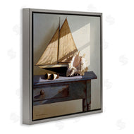 Zhen-Huan Lu | Sailboat Model and Conch Shell