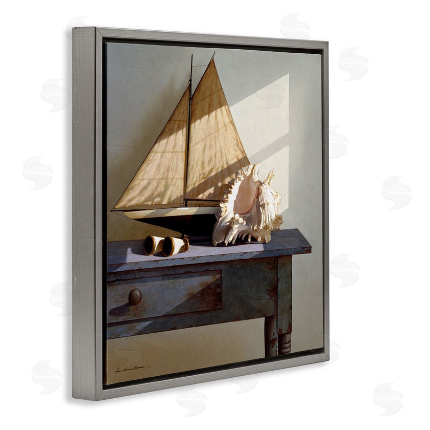 Zhen-Huan Lu | Sailboat Model and Conch Shell