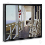 Zhen-Huan Lu | Rocking Chairs on Cape Porch