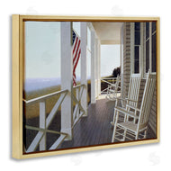 Zhen-Huan Lu | Rocking Chairs on Cape Porch