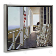 Zhen-Huan Lu | Rocking Chairs on Cape Porch