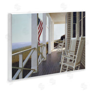 Zhen-Huan Lu | Rocking Chairs on Cape Porch