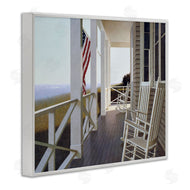 Zhen-Huan Lu | Rocking Chairs on Cape Porch