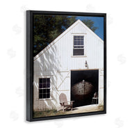 Zhen-Huan Lu | Boat Behind Barn Door