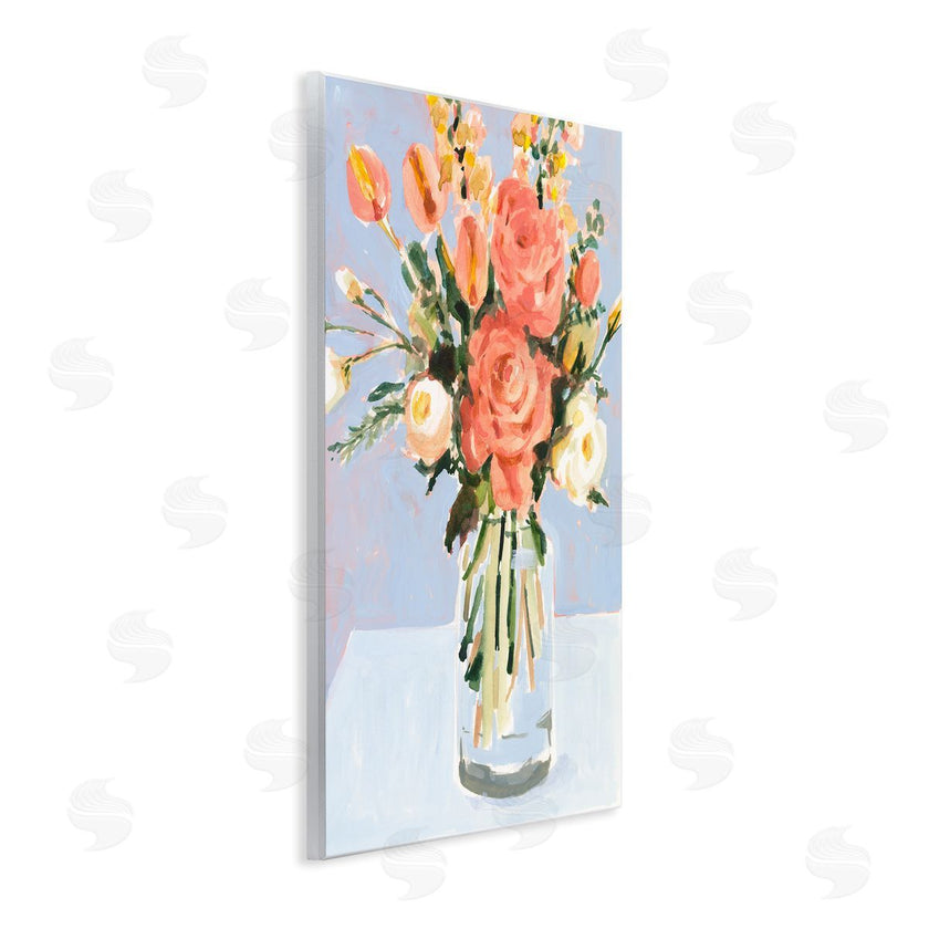 Victoria Borges | Blushing Florals Undone Arrangement