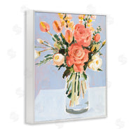 Victoria Borges | Blushing Florals Undone Arrangement