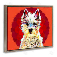 Kim Curinga | Westie Dog Red Pop Art