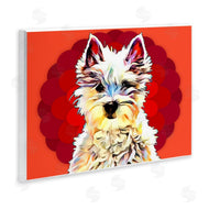Kim Curinga | Westie Dog Red Pop Art