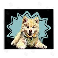 Kim Curinga | Spitz Fluffy Blue Pop Art