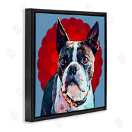 Kim Curinga | Terrier Dog Red Pop Art