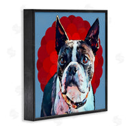 Kim Curinga | Terrier Dog Red Pop Art