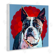 Kim Curinga | Terrier Dog Red Pop Art