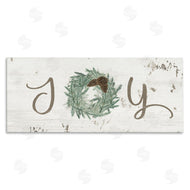 Grace Popp | Joy Text Wreath Accent