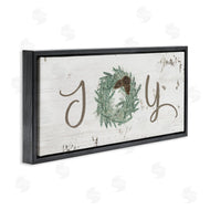 Grace Popp | Joy Text Wreath Accent