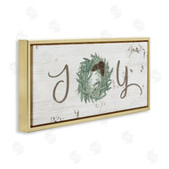 Grace Popp | Joy Text Wreath Accent