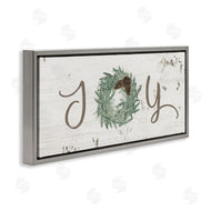 Grace Popp | Joy Text Wreath Accent