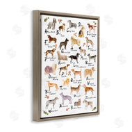 Melissa Wang | Dog Alphabet with Floral Accents