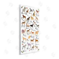 Melissa Wang | Dog Alphabet with Floral Accents