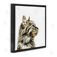 Victoria Barnes | Simple Tabby Cat Gaze