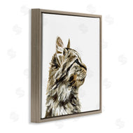 Victoria Barnes | Simple Tabby Cat Gaze