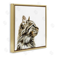 Victoria Barnes | Simple Tabby Cat Gaze