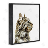 Victoria Barnes | Simple Tabby Cat Gaze