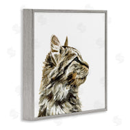 Victoria Barnes | Simple Tabby Cat Gaze