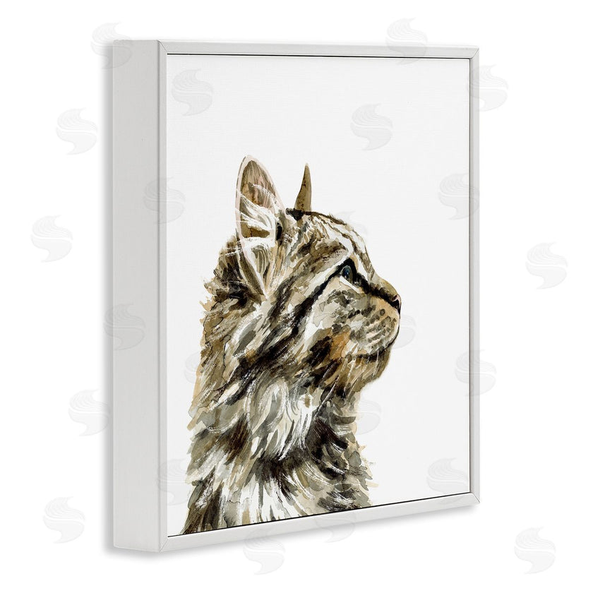 Victoria Barnes | Simple Tabby Cat Gaze