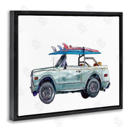 Paul McCreery | Beach Cruiser with Surfboard