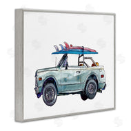 Paul McCreery | Beach Cruiser with Surfboard