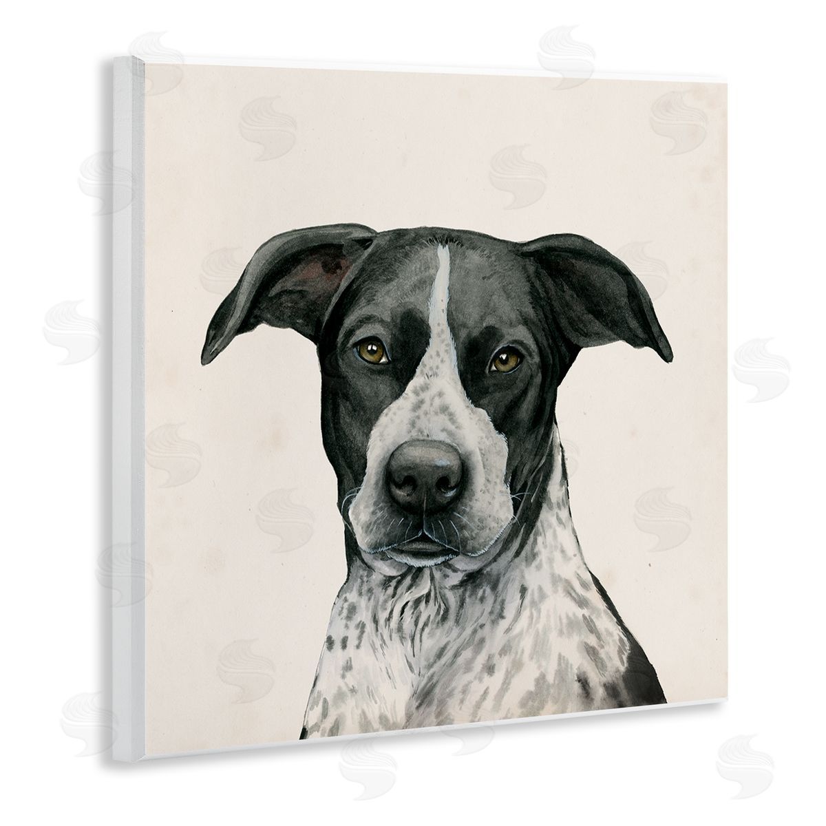 Best Bud Hound Dog Wood Plaque Wall Art, Home Decor by Grace Popp