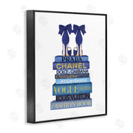 Amanda Greenwood | Blue Bow Heels on Bookstack