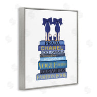 Amanda Greenwood | Blue Bow Heels on Bookstack