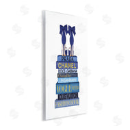 Amanda Greenwood | Blue Bow Heels on Bookstack