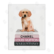 Amanda Greenwood | Adorable Puppy on Pink Books