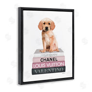 Amanda Greenwood | Adorable Puppy on Pink Books