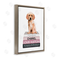 Amanda Greenwood | Adorable Puppy on Pink Books