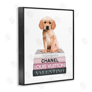 Amanda Greenwood | Adorable Puppy on Pink Books