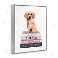 Amanda Greenwood | Adorable Puppy on Pink Books
